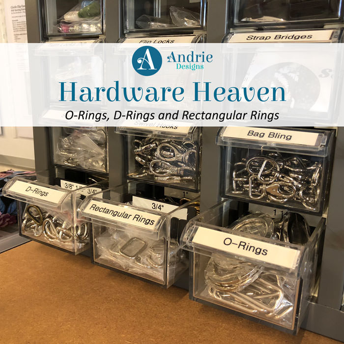 Hardware Heaven: O-Rings, D-Rings and Rectangular Rings